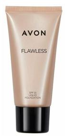 img 1 attached to AVON Foundation Flawless tone, 30 ml, shade: natural light / light nude