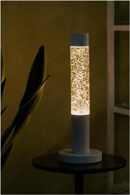 img 3 attached to Lava lamp Amperia Slim White Shine (glitter) (39 cm)