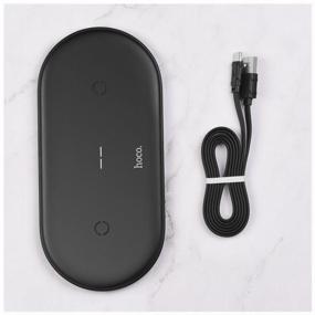 img 4 attached to Wireless charging station Hoco CW23 Dual power, Qi power: 5W, 7.5W, 10W, black