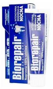 img 1 attached to 🌙 75 ml Biorepair Intensive Toothpaste for Nighttime Repair