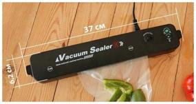 img 3 attached to Вакуумный упаковщик / Vacuum Sealer / Упаковщик для продуктов / Герметизация продуктов, 10 пакетов в комплекте