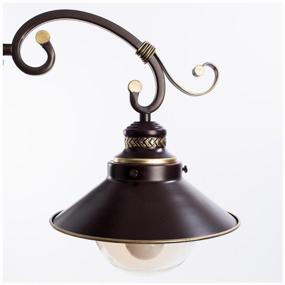 img 4 attached to Люстра Arte Lamp Grazioso A4577PL-3CK, E27, 180 Вт, кол-во ламп: 3 шт., цвет арматуры: бесцветный, цвет плафона: коричневый