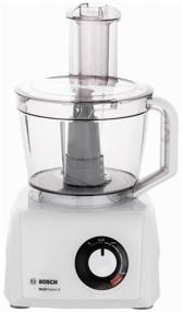 img 4 attached to Bosch MC812W620 food processor, 1100 W, white