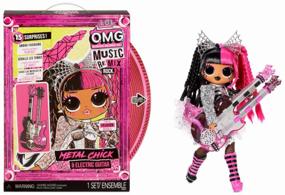 img 2 attached to Doll L.O.L. Surprise OMG Remix Rock Metal Chick with Electric Guitar and 15 Surprises, 25 cm, 577577