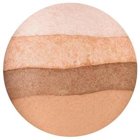 img 4 attached to Pupa Luminys Baked All Over Illuminating Blush-Powder, 02 stripes natural