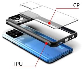 img 2 attached to Cover panel-bumper MyPads made of the thinnest and most durable plastic with a closing camera for Realme 8 4G / Realme 8 Pro with protection by a shutter cover.