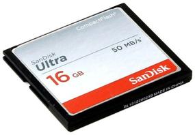 img 1 attached to 💾 SanDisk 16GB Compact Flash Memory Card, Speed up to 50MB/s
