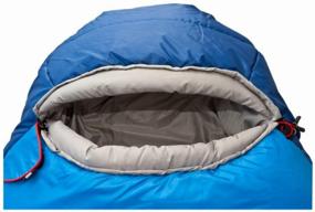 img 3 attached to 🏔️ Blue Alexika Mountain Scout Sleeping Bag with Left-Side Zipper