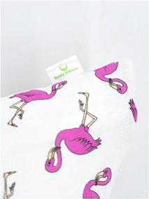 img 3 attached to Body Pillow Sleep pillow 150x50 cm / Dakimakura / with removable pillowcase "Flamingo"