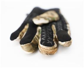 img 4 attached to DexShell StretchFit Gloves, Size L, Camouflage