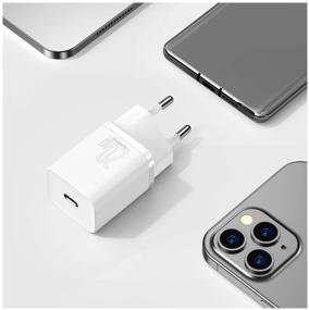 img 3 attached to Baseus Super Si wall charger Type-C - Lightning cable, 20 W, white