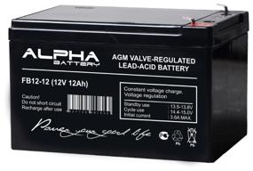 img 2 attached to Battery for UPS LFA FB 12-12 (12V, 12Ah)