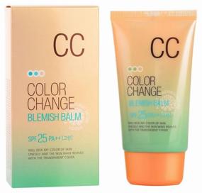 img 3 attached to Welcos CC Cream Color Change, SPF 25, 50 ml