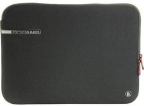 img 2 attached to HAMA Neoprene Notebook Sleeve 13.3 grey/red