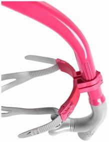 img 3 attached to MAD WAVE Pro snorkel snorkel, pink/silver