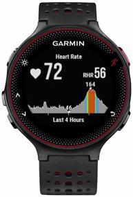 img 1 attached to Garmin Forerunner 235 Smart Watch, Black and Red