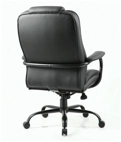 img 3 attached to Office chair Brabix Heavy Duty HD-002, black/black (531829)