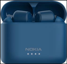 img 3 attached to 🎧 Nokia BH-805 Wireless Noise Cancelling Earbuds in Polar Sea color