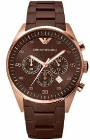 img 3 attached to Wrist watch EMPORIO ARMANI AR5890 quartz, chronograph, waterproof, illuminated hands