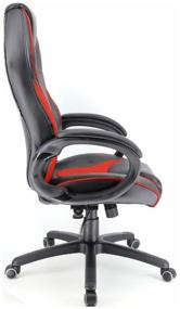 img 3 attached to Computer chair Everprof Wing TM gaming, upholstery: imitation leather, color: red