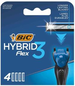img 3 attached to Bic 3 Flex Hybrid Interchangeable Cassette Set - Pack of 4