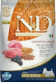img 2 attached to Dry dog ​​food Farmina N&D Ancestral Grain, lamb, with blueberries 1 pack. x 1 pc. x 7 kg (for small breeds)