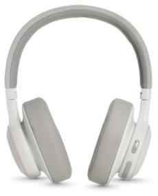 img 1 attached to JBL E55BT wireless headphones, white
