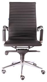 img 2 attached to 🪑 Everprof Rio M Executive Computer Chair with Genuine Leather Upholstery in Black