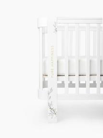 img 2 attached to Convertible bed Happy Baby Mommy Love, longitudinal pendulum, solid wood, white