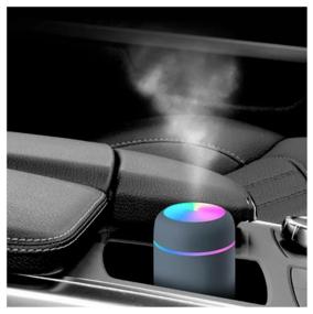 img 2 attached to Увлажнитель воздуха USB Colorful Humidifier, черная