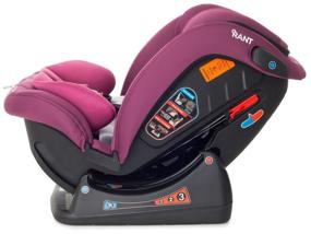 img 4 attached to Car seat group 0/1/2/3 (up to 36 kg) RANT Matrix Safety Line, Velvet Purple