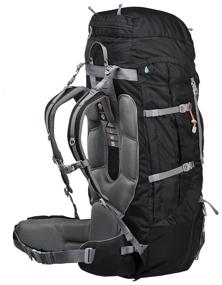 img 4 attached to Trekking backpack TREK PLANET Colorado 80 black, black