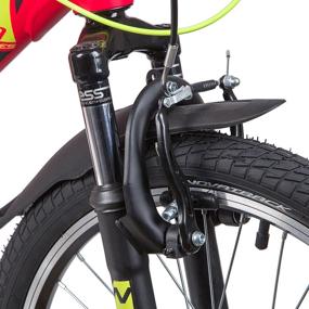 img 4 attached to Mountain bike (MTB) Novatrack Tornado 20 (2019) red 11.5" (requires final assembly)