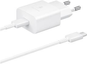 img 3 attached to Wall charger Samsung EP-T1510 + USB Type-C cable, 15 W, white