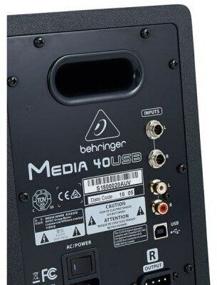 img 2 attached to Полочная акустическая система BEHRINGER MEDIA 40USB 2 колонки черный