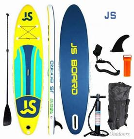 img 3 attached to SUP board JS BOARD JS 335, yellow/blue
