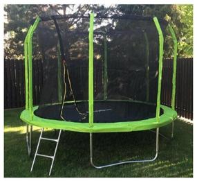 img 1 attached to Frame trampoline Bondy Sport 10FT 305x305x235 cm, green