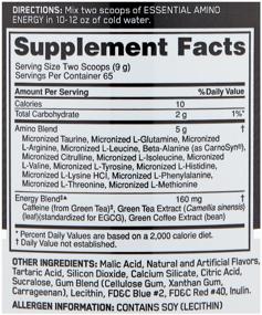 img 2 attached to Amino acid complex Optimum Nutrition Essential Amino Energy, grapes, 585 gr.