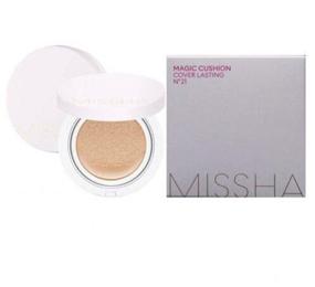 img 3 attached to Missha Magic Cushion Cover Lasting PA, SPF 50, 15 g, 21 light beige