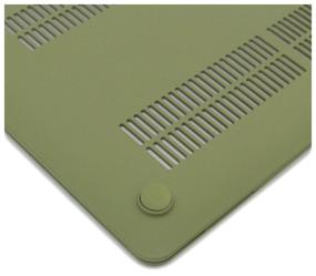 img 3 attached to Case for MacBook Air 13 2020-2018 A1932, A2179, A2337 M1, plastic, Khaki