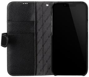 img 1 attached to Leather Case Book Melkco for Apple iPhone 13 Pro Max (6.7") - Wallet Book Type