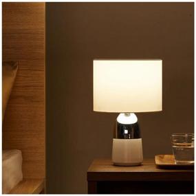 img 1 attached to Ночник Xiaomi Two-Piece Bedside Table Lamp, комплект из 2 шт. E14, 3 Вт, цвет арматуры: белый, цвет плафона: белый