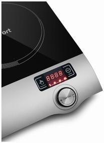 img 4 attached to Induction cooker Kitfort KT-108, silver