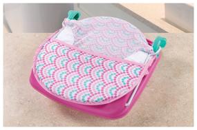 img 4 attached to 🛁 Summer Infant Deluxe Baby Bather Slides: Enjoy Safe and Fun Bath Time with Bubble Waves!
