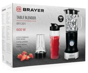 img 1 attached to Фиксированный блендер BRAYER BR1201, черный