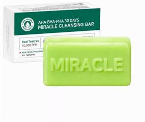 img 3 attached to Some By Mi Problem Skin Soap AHA-BHA-PHA 30 Days Miracle cleansing bar, 106 g