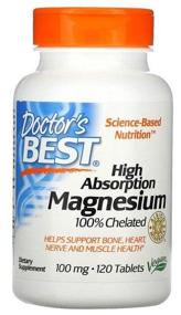 img 3 attached to High Absorption Magnesium tab., 100 mg, 120 pcs.