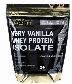 img 1 attached to California Gold Nutrition Whey Protein Isolate, 908g, Vanilla
