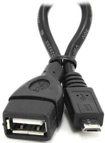 img 2 attached to Переходник/адаптер Atcom USB - microUSB OTG (AT3792), 0.1 м, черный