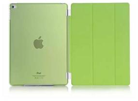 img 1 attached to Tablet case for Apple iPad 9.7 (2017/2018) / iPad Air / iPad Air 2, ultra-thin, transforms into a stand (light green)
